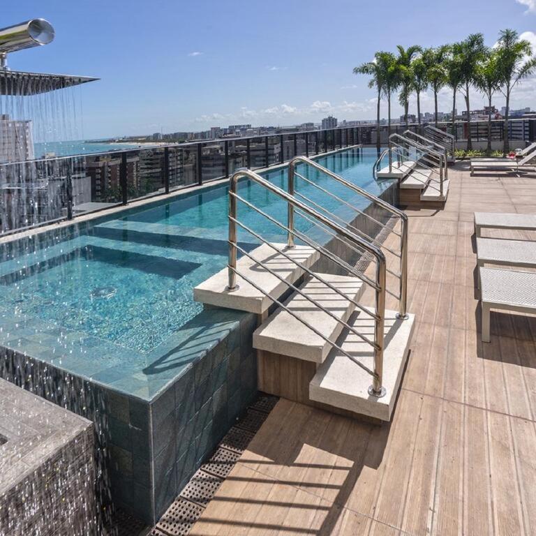 Edificio Time- Apartamento Completo- Ponta Verde Maceió Eksteriør billede